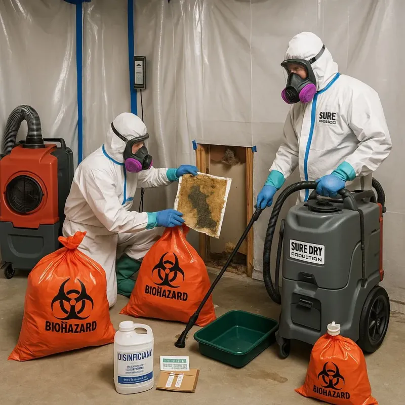 Contaminated Water Handling Protocols process in Smithton, IL