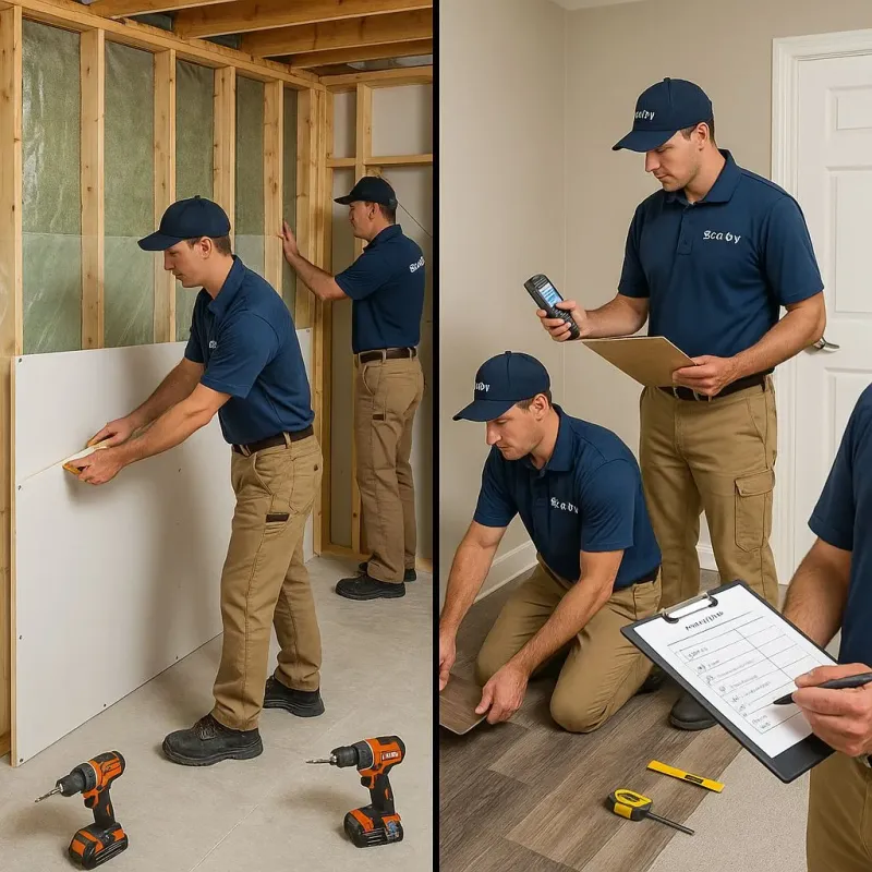 Repairs and Reconstruction process in Smithton, IL